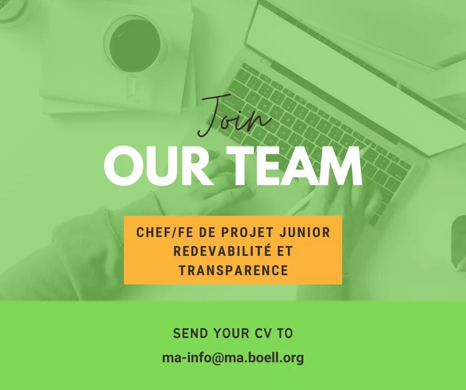 Chef/fe de Projet Junior – Redevabilité et Transparence Chef/fe de Projet Junior – Redevabilité et Transparence